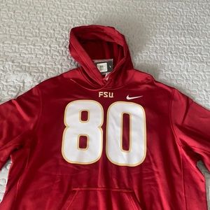 Nike FSU Hoodie with #80